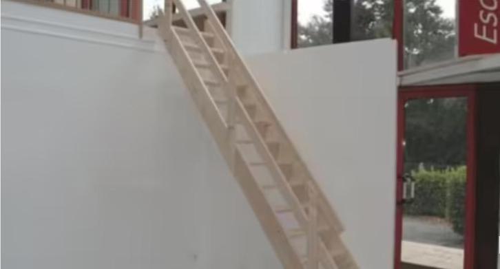 zoldertrap/werftrap, molenaarstrap, Doe-het-zelf en Bouw, Ladders en Trappen, Gebruikt, Trap, Ophalen