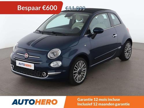 Fiat 500C 1.2 Lounge (bj 2019), Auto's, Fiat, Te koop, 500C, ABS, Airbags, Airconditioning, Android Auto, Apple Carplay, Bluetooth
