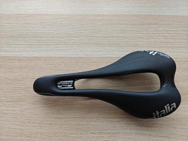 Selle Italia SLR Ti 316 Superflow Zadel, Fietsen en Brommers, Fietsonderdelen, Zo goed als nieuw, Zadel, Ophalen