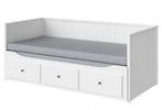 Logeerbed met 3 schuiven Ikea, Huis en Inrichting, Ophalen, Gebruikt, Tweepersoons