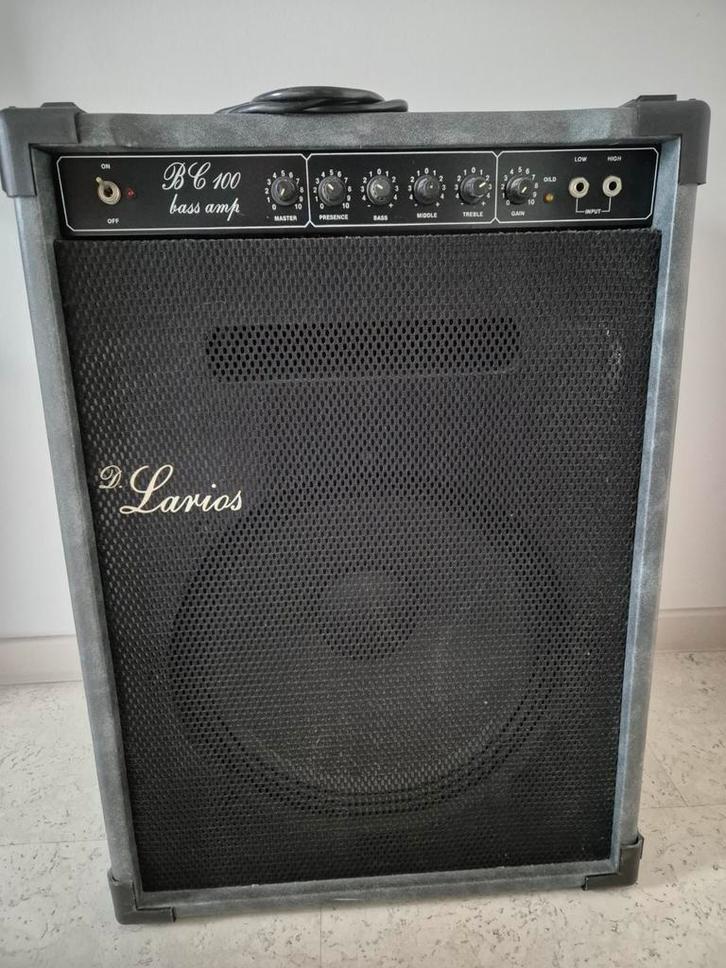 Vintage 100 Watt basversterker, Musique & Instruments, Amplis | Basse & Guitare, Comme neuf, Guitare basse, 50 à 100 watts, Enlèvement