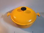 Le Creuset Model 23 Mama Vintage braadpan, Huis en Inrichting, Ophalen of Verzenden, Gebruikt, Gietijzer, Kookpan of Snelkookpan