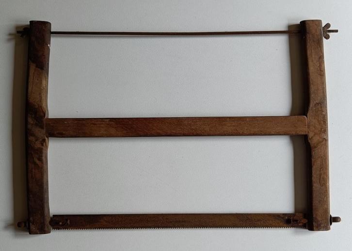 Antieke spanzaag, Antiek en Kunst, Antiek | Gereedschap en Instrumenten, Ophalen