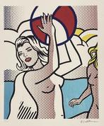 Roy Lichtenstein: ingelijste en genummerde lithografie, Antiek en Kunst, Kunst | Litho's en Zeefdrukken, Ophalen of Verzenden