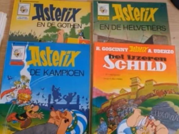 34 strips Asterix (met eerste druk), Boeken, Stripverhalen, Gelezen, Meerdere stripboeken, Verzenden
