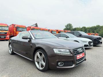 Audi A5 Cabriolet 2.0 TFSI Quattro S line tronic / LEDER beschikbaar voor biedingen