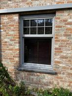 2 houten ramen Profel 1150x1725mm - incl 2 arduin dorpels, Doe-het-zelf en Bouw, Ophalen, Gevelraam of Ruit, Gebruikt, 80 tot 120 cm
