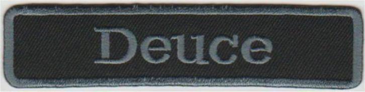 Harley Davidson Deuce stoffen opstrijk patch embleem #2, Motoren, Accessoires | Overige, Nieuw, Verzenden