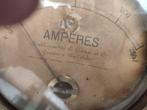 Grote koperen amperemeter retro, Antiquités & Art, Antiquités | Bronze & Cuivre, Enlèvement ou Envoi