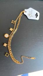 Bracelet en or Florine, Comme neuf, Acier, Avec bracelets à breloques ou perles, Enlèvement ou Envoi
