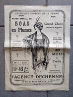 +- 1910 : GRANDE BROCHURE PUBLICITAIRE : FORÊT ET PLUMES, Collections, Enlèvement ou Envoi