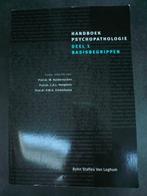 Handboek psychopathologie deel 1 basisbegrippen, Boeken, Psychologie, Ophalen, Klinische psychologie, Zo goed als nieuw, W. Vandereycken