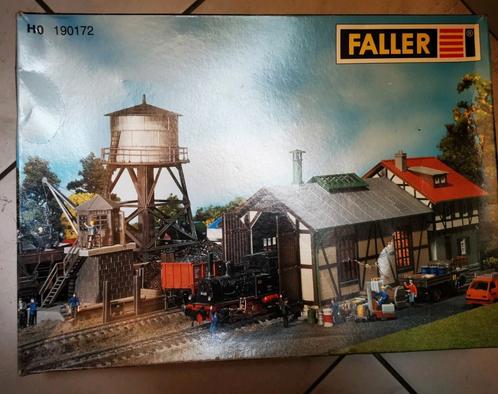 Faller HO 190172 locomotief depot modelbouwdoos, Hobby en Vrije tijd, Modeltreinen | H0, Nieuw, Brug, Tunnel of Gebouw, Ophalen of Verzenden