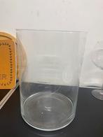 Grote glazen vaas, Ophalen, Gebruikt, Overige kleuren, Glas
