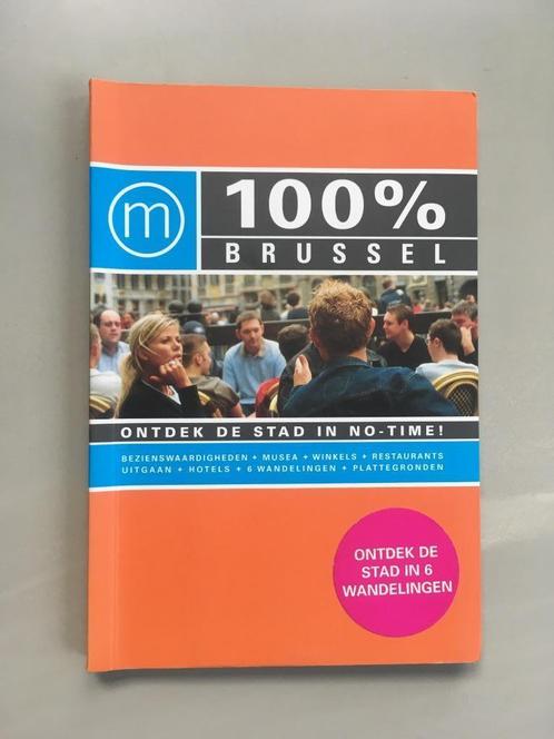 100% Brussel, Livres, Guides touristiques, Utilisé, Guide ou Livre de voyage, Benelux, Autres marques, Budget, Enlèvement ou Envoi