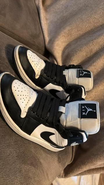 Jordan air 1 high black and white, maat 38 beschikbaar voor biedingen