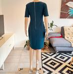 Robe élégante texturée émeraude (taille S/M) neuve, Neuf, Taille 38/40 (M), Enlèvement ou Envoi, Au-dessus du genou