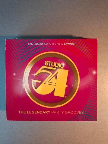 3cd set. Studio 54. Legendary party grooves. (Warner). beschikbaar voor biedingen