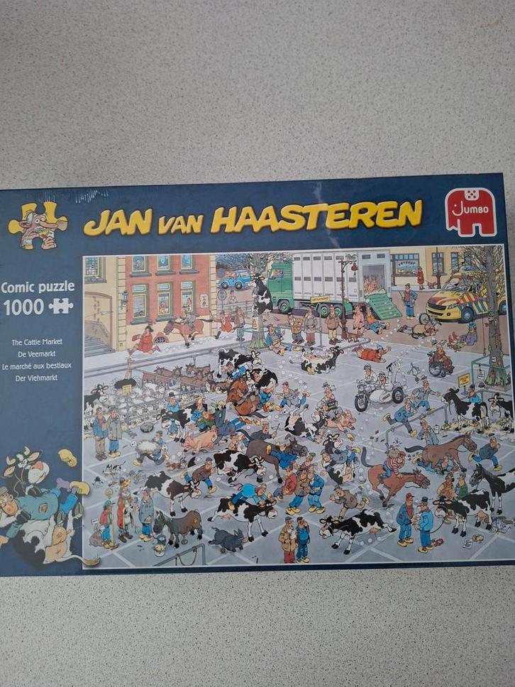 Jan van haasteren puzzels, Hobby en Vrije tijd, Denksport en Puzzels, Zo goed als nieuw, Legpuzzel, 500 t/m 1500 stukjes, Ophalen