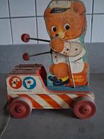 Fischer price tiny teddy 636 jouet ancien, Collections, Enlèvement ou Envoi, Utilisé