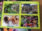 Puzzel 1000 stuks : Speciale editie 4 stuks in 1 doos, Ophalen, 500 t/m 1500 stukjes, Gebruikt, Legpuzzel