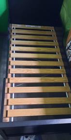 Peuterbed met lattenbodem + Matras en toebehoren, Ophalen, Gebruikt, 70 tot 85 cm, 140 tot 160 cm