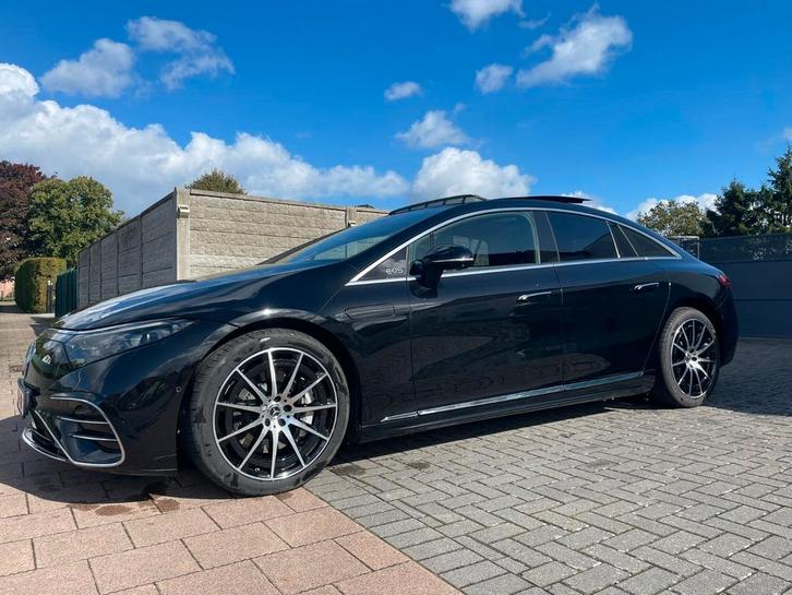 Mercedes EQS 450+  AMG line  ***full option***, Auto's, Mercedes-Benz, Particulier, EQS, Elektrisch, Berline, 5 deurs, Automaat