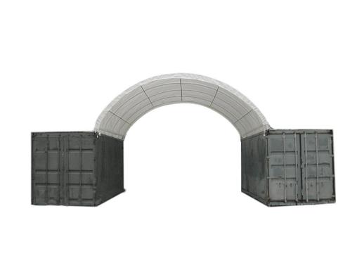 containeropslagtent   6x6x2 m, Doe-het-zelf en Bouw, Bouwketen en Schaftketen, Nieuw, Ophalen of Verzenden