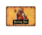 Hertog Jan blikken decoratie plaat, Ophalen of Verzenden, Zo goed als nieuw, Reclamebord