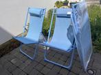 3 strandstoelen, Tuin en Terras, Tuinstoelen, Ophalen, Nieuw, Metaal, Inklapbaar