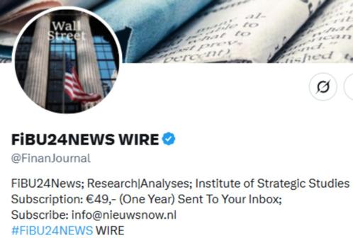FiBU24News Wire /| FiBU24Stock Wire /| Research & Analyses /, Verzamelen, Tijdschriften, Kranten en Knipsels, Verzenden
