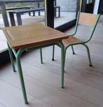 Bureau + chaise enfant vintage, Enlèvement, Utilisé, Table(s) et Chaise(s)