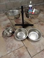 Bol à nourriture/à eau pour chien sur support, Enlèvement, Utilisé