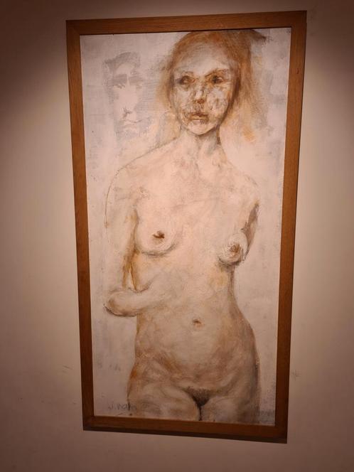 Jef Van Buggenhout (Unfinished female), Antiek en Kunst, Kunst | Schilderijen | Klassiek, Ophalen