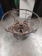 Salon tafel in smeedwerk, Ophalen