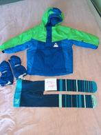ski-jas, ski-wanten en ski-kousen maat 110-116, Overige merken, Ski, Zo goed als nieuw, Kleding