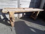 Authentieke oude werkbank, Doe-het-zelf en Bouw, Werkbanken, Ophalen, Gebruikt, Minder dan 70 cm, Bankschroef