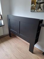 Brimnes hoofdeinde bed, Huis en Inrichting, Ophalen, Gebruikt, Zwart