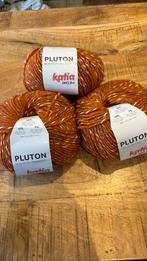 Katia Pluton oranje nr 68 lot 3 bollen, Ophalen of Verzenden, Nieuw, Breien of Haken, Wol of Garen