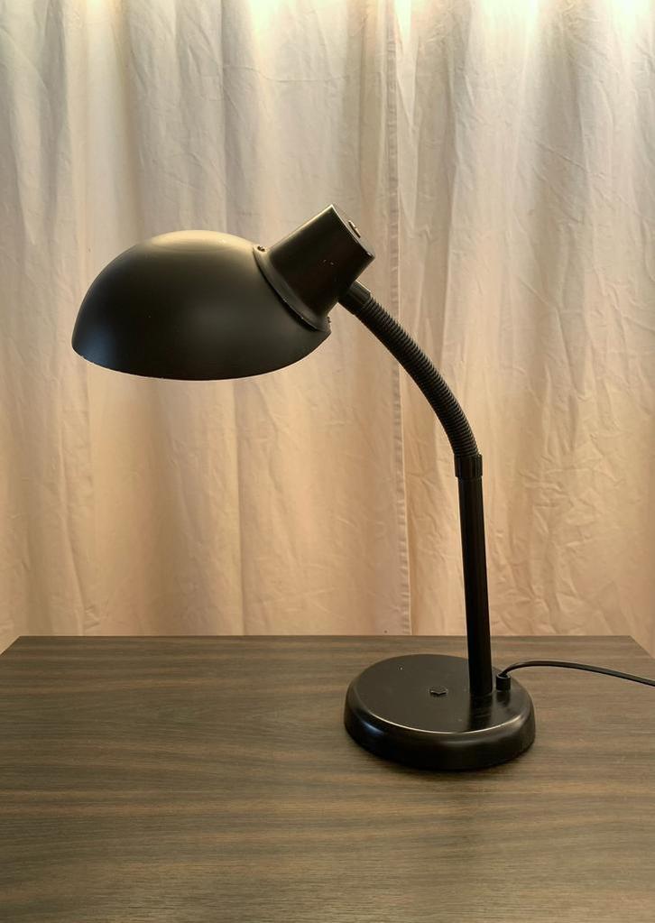 Vintage verstelbare bureaulamp, Huis en Inrichting, Lampen | Tafellampen, Gebruikt, Ophalen of Verzenden