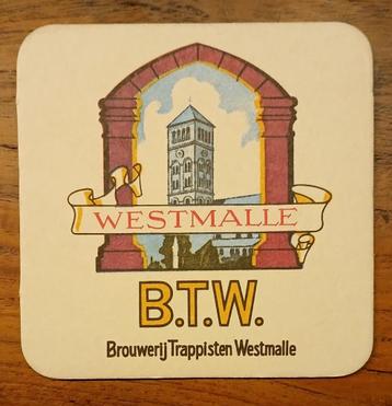 Westmalle, bierviltje beschikbaar voor biedingen