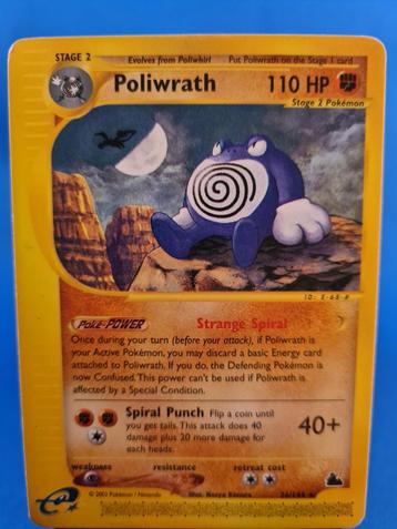 Poliwrath 26/144 - Skyridge beschikbaar voor biedingen