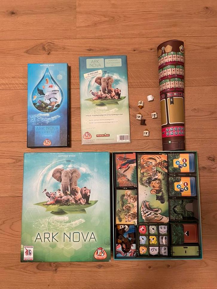 Ark nova volledig pakket (Nl), Hobby en Vrije tijd, Gezelschapsspellen | Bordspellen, Gebruikt, Ophalen of Verzenden
