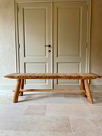 Massief houten bank – stevig – 160 cm – multifunctioneel, Ophalen, Zo goed als nieuw