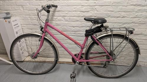 Roze damesfiets (Velofrabrik), Fietsen en Brommers, Fietsen | Dames | Damesfietsen, Gebruikt, Overige merken, Versnellingen, 50 tot 53 cm