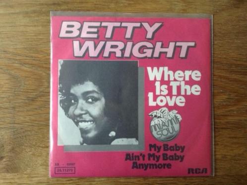single betty wright, Cd's en Dvd's, Vinyl Singles, Single, R&B en Soul, 7 inch, Ophalen of Verzenden