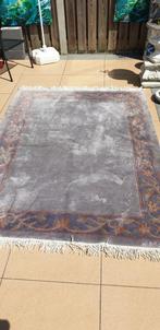 Handgemaakt vloerkleed, tapijt fluffy hoogpolig met patroon,, Maison & Meubles, Enlèvement, Utilisé