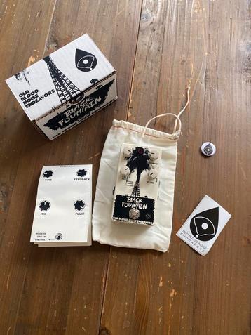 Old Blood Noise Endeavors Black Fountain Delay V2 pedaal beschikbaar voor biedingen