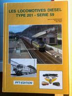LES LOCOMOTIVES DIESEL DIESEL TYPE 201- SÉRIE 59 SNCB, Verzenden, Gebruikt, Boek, Tijdschrift of Catalogus