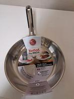 Nieuwe pan tefal inox 24 cm, Nieuw, Inox, Koekenpan of Braadpan, Ophalen of Verzenden